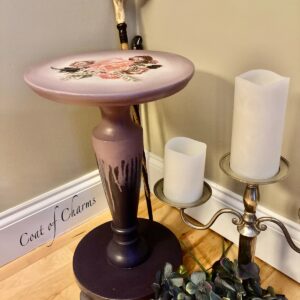 Painted Pedestal Table